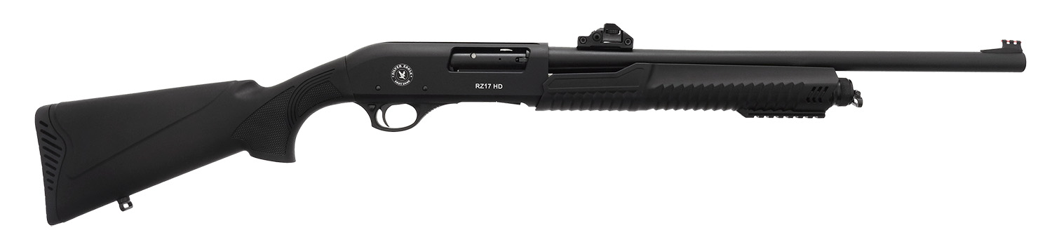 Silver Eagle Arms RZ17HD RZ17 Home Defense 12 Gauge Pump 3" 4+1 18.50" Chrome Lined Steel Black Vent Rib Barrel, MobilChoke, Black Steel Receiver, Fixed Black Synthetic Stock