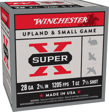 Winchester Ammo X28H7 Super X Heavy Game Load High Brass 28Gauge 2.75" 1oz 7.5Shot 25Per Box/10 Case